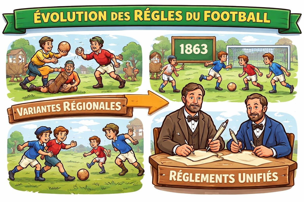 Standardisation des règles du football