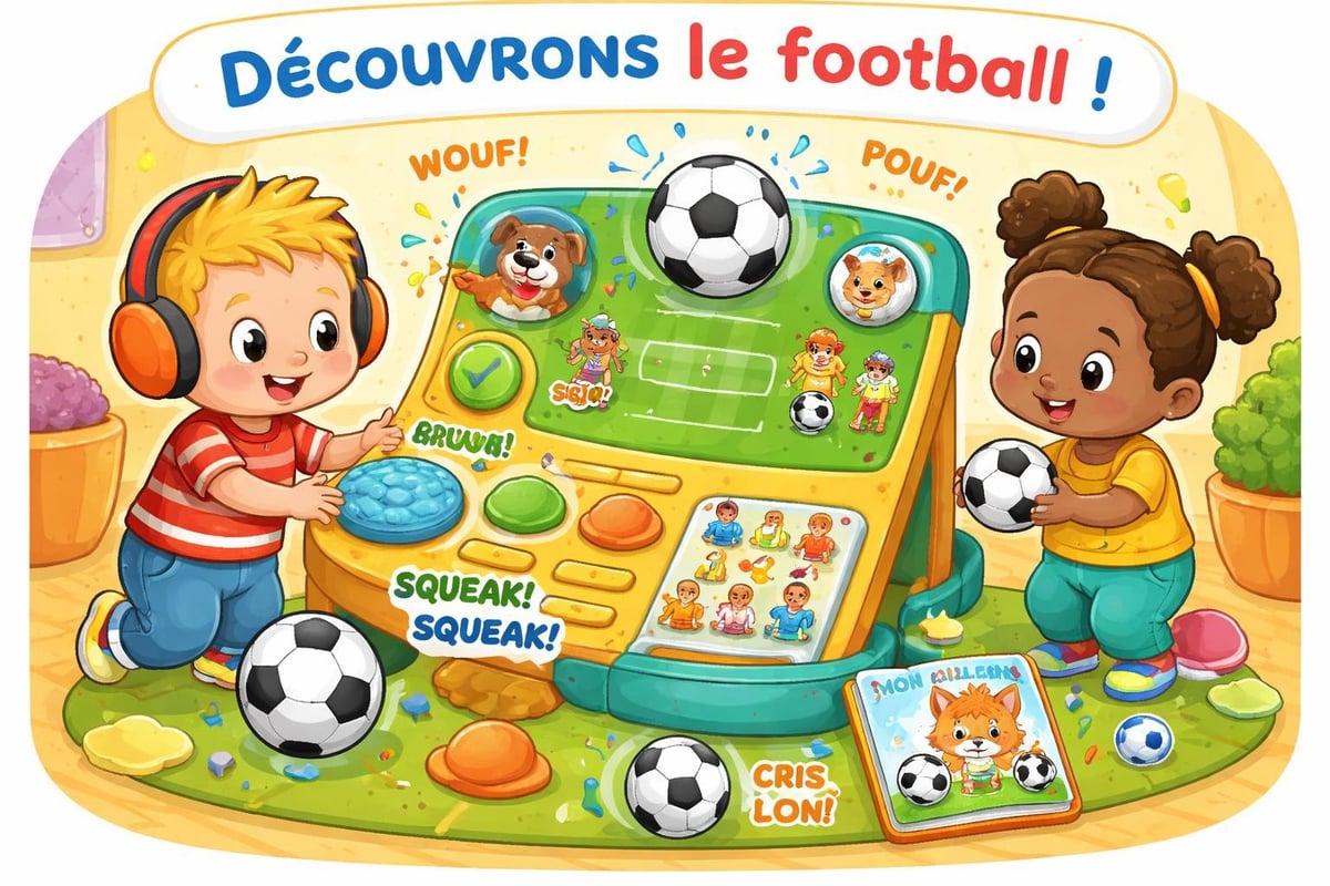 Apprentissage football pour enfants