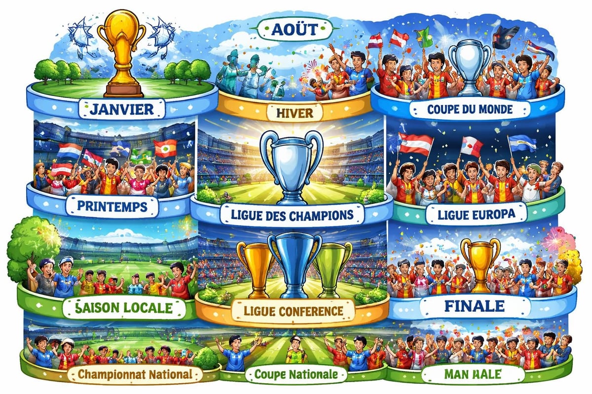 Compétitions football internationales