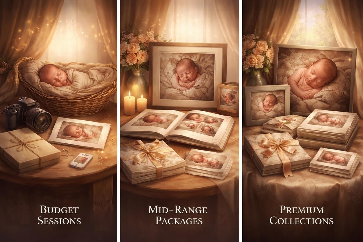 Newborn photography investment levels