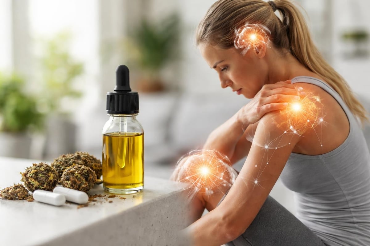 CBD mechanisms for muscle pain relief