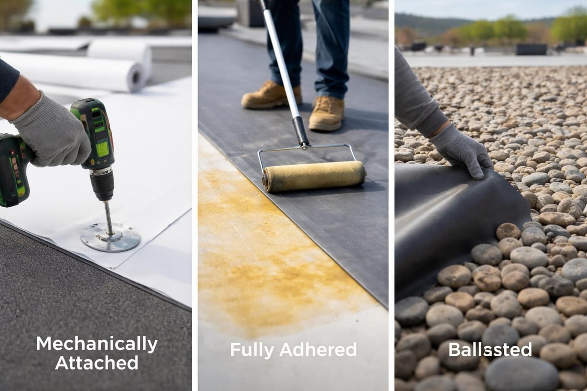 Roof membrane seaming techniques