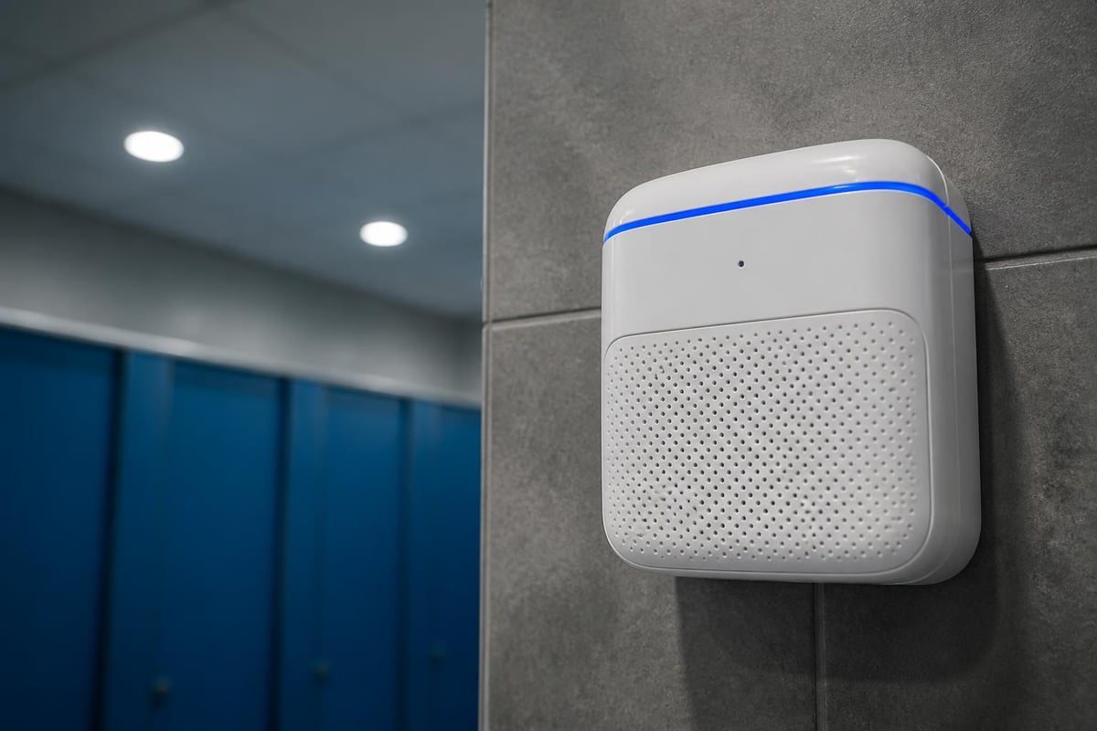 Vape detection sensor monitoring capabilities