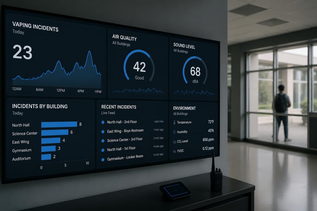 Multi function monitoring dashboard