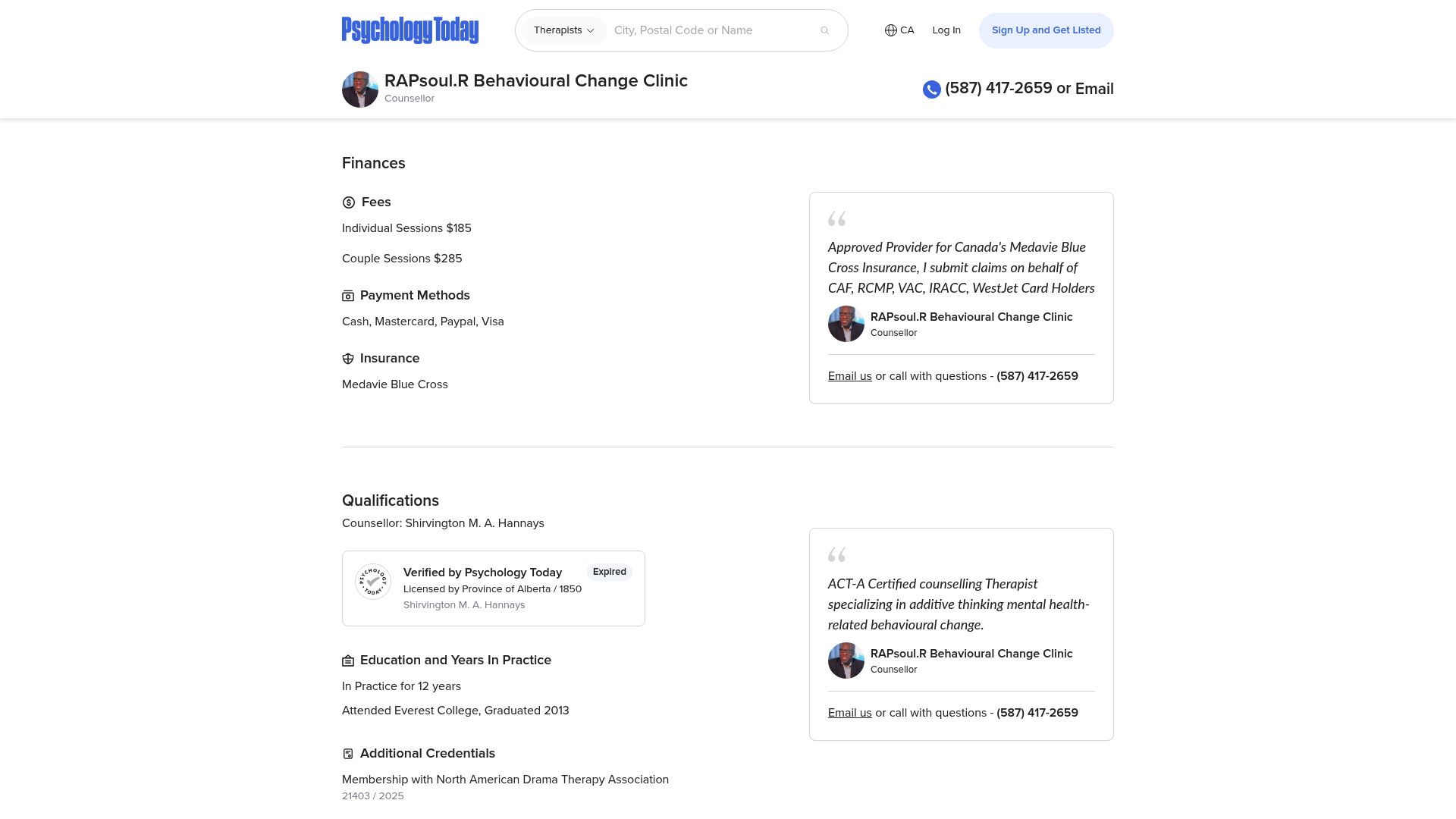 Top 5 Coaching Edmonton Services to Try in 2025 - RAPsoul.R Behavioural Change Clinic