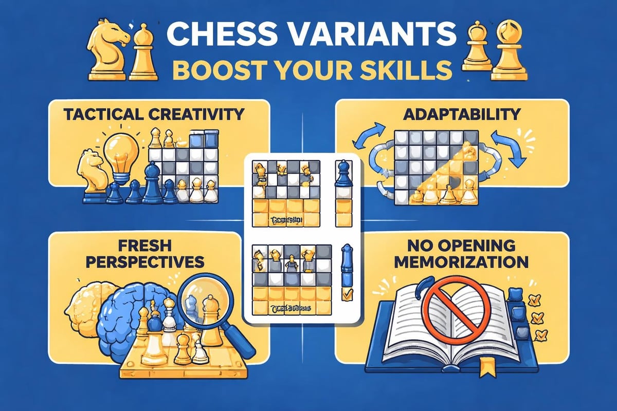Chess variants learning benefits
