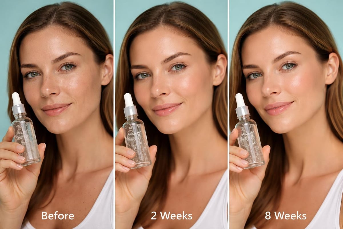 Serum effectiveness over time