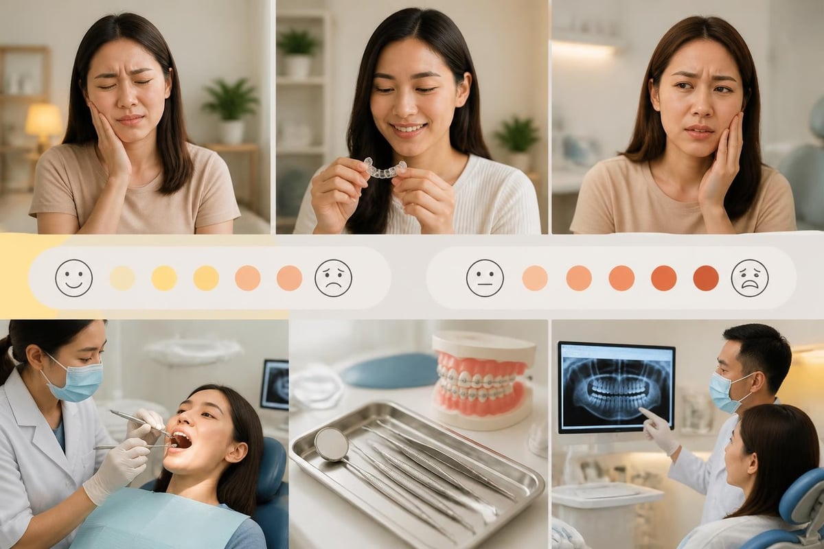 Normal vs concerning aligner pain