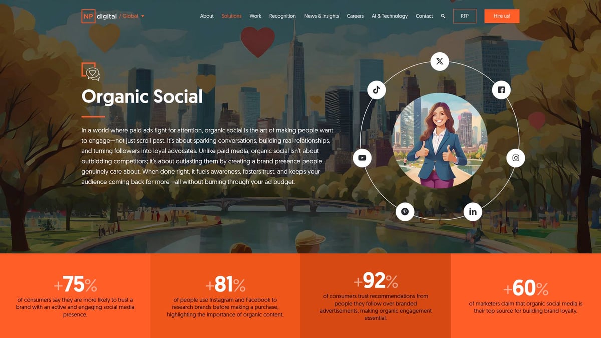 7 Social Media Marketing Services to Boost Your Brand in 2025 - NP Digital: Full-Funnel Social Media Strategy & Analytics