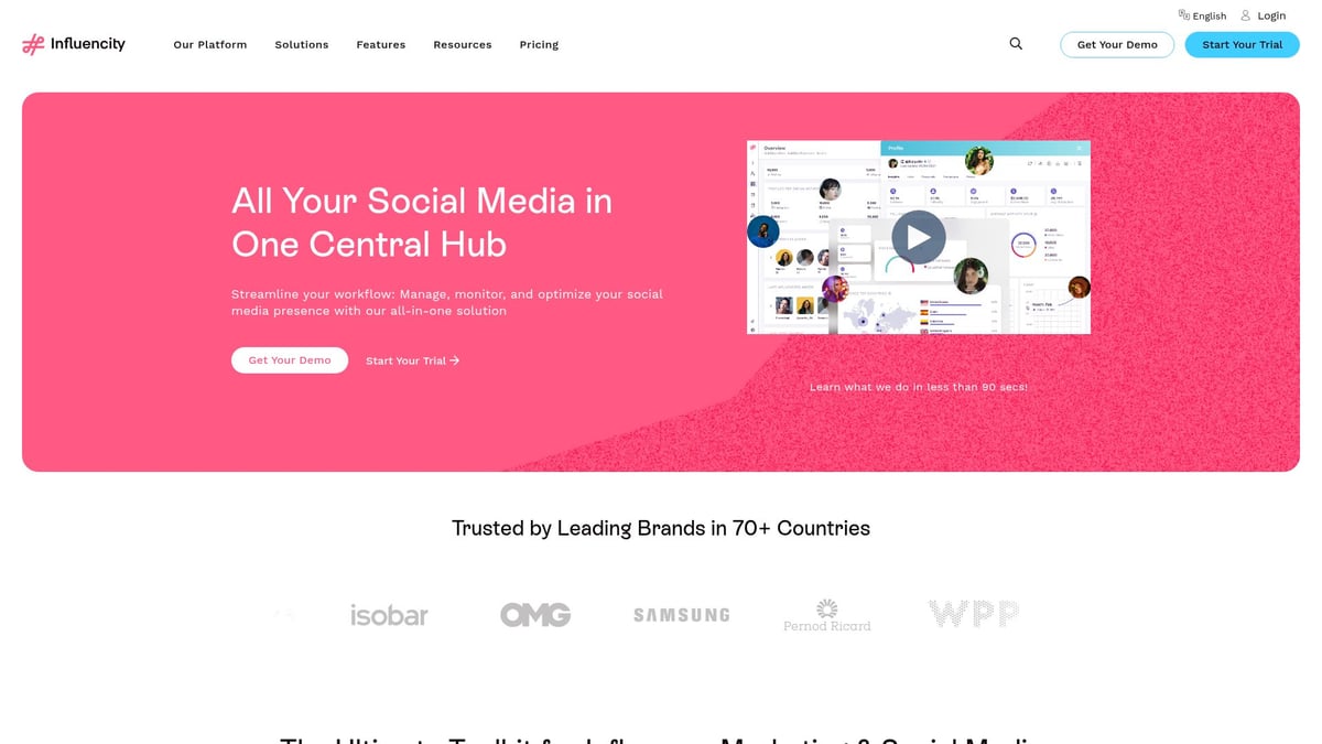 7 Social Media Marketing Services to Boost Your Brand in 2025 - Influencity: Influencer Discovery & Campaign Management