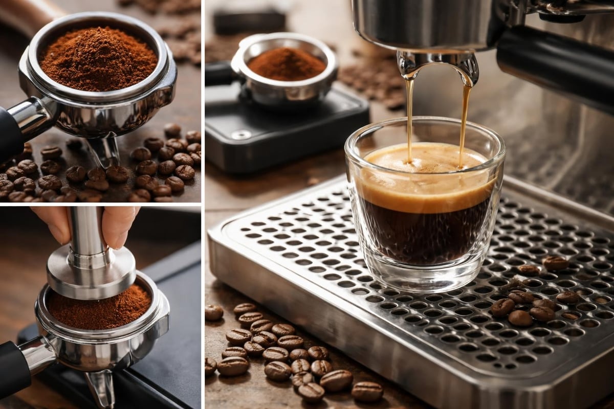 Paramètres d'extraction espresso