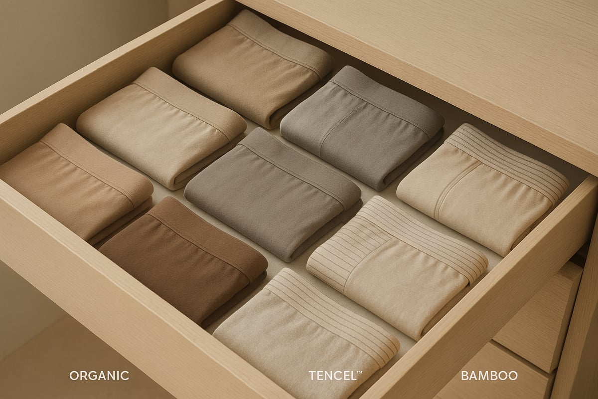 Popular Styles and Fits for Men’s Organic Underwear