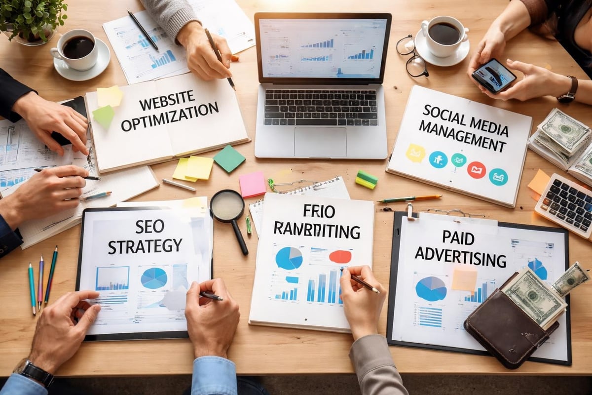 Core marketing service components