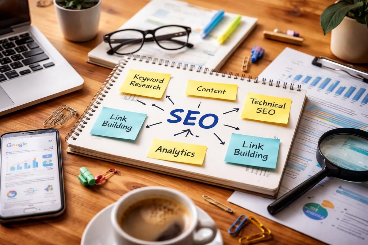 SEO optimization process