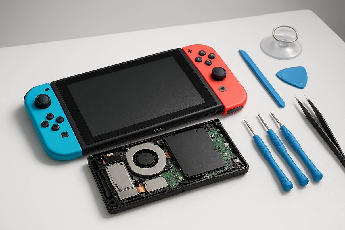 Preparing for Nintendo Switch Screen Repair