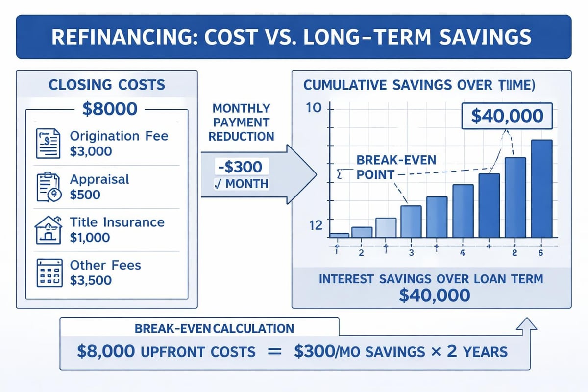 Refinance cost-benefit analysis