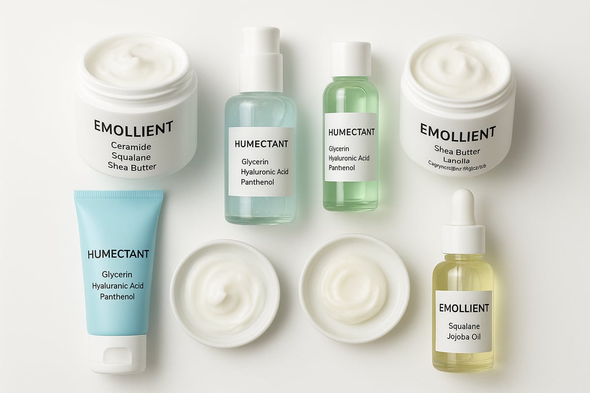 The Role of Emollients and Humectants in Modern Skincare