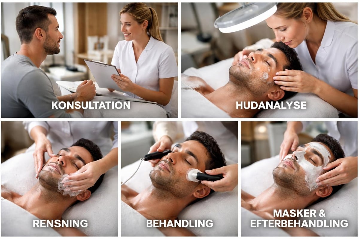 Ansigtsbehandling forløb
