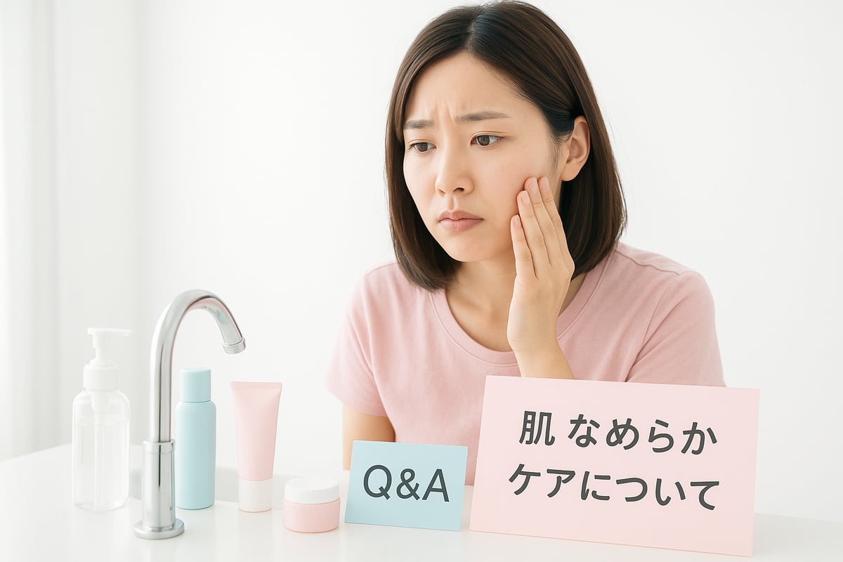 よくある質問Q&A：肌なめらかケアの疑問を解消