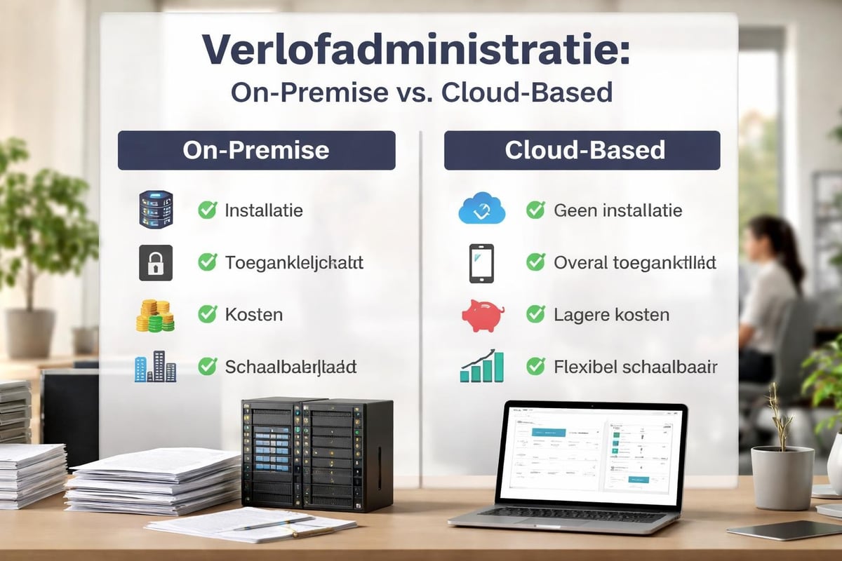 Cloud verlofbeheer versus traditionele systemen