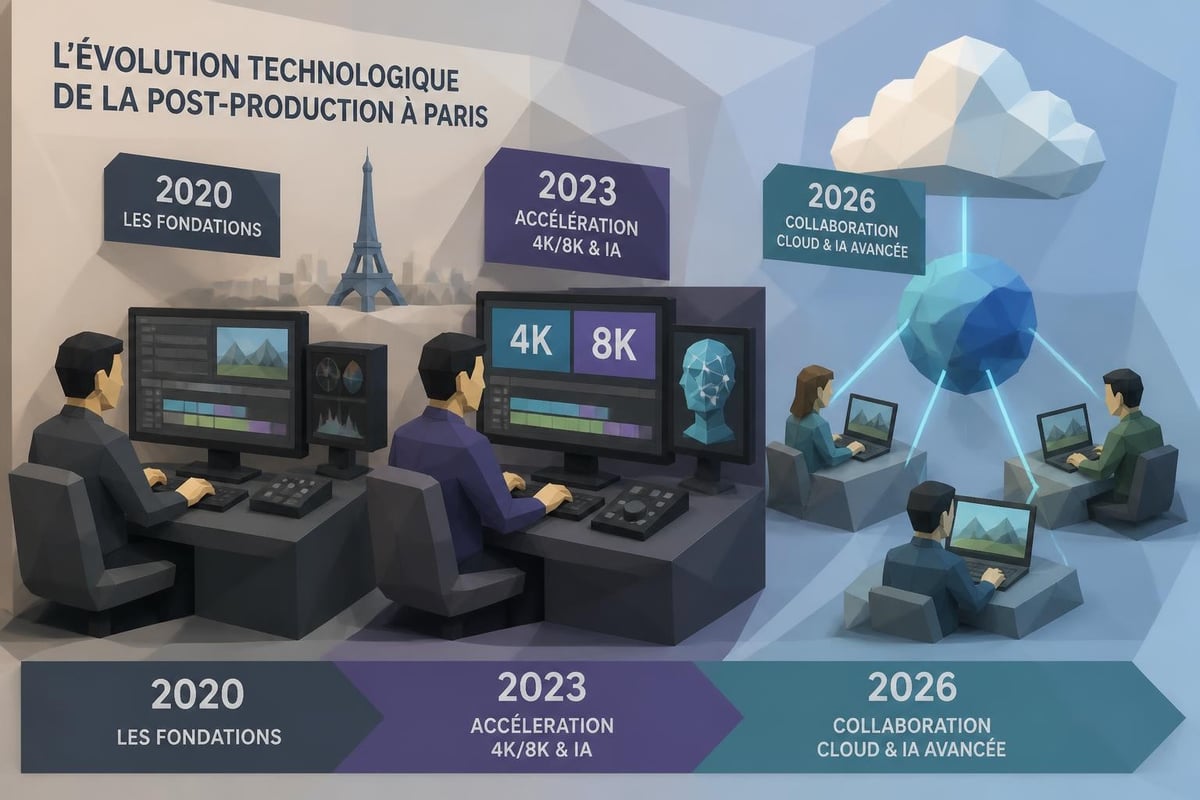 Équipements de post-production parisiens