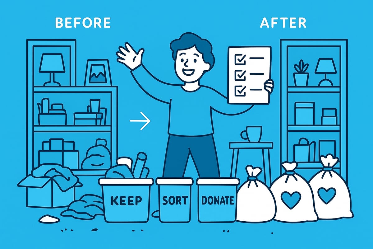 The Decluttering Process: Step-by-Step