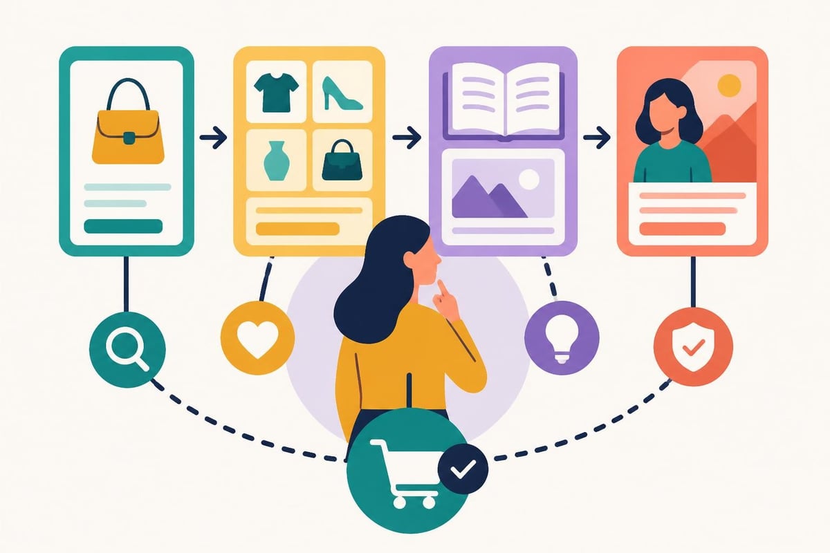 Content hierarchy for ecommerce