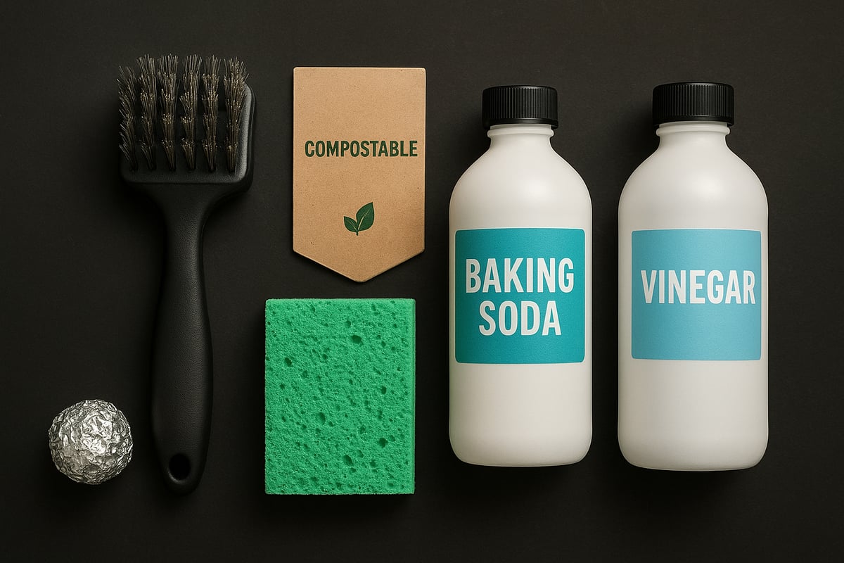 Essential Grill Cleaning Tools & Supplies