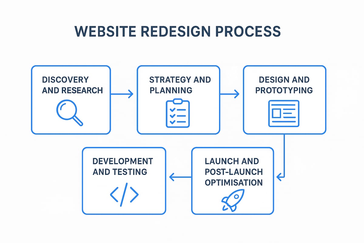 The Step-by-Step Website Redesign Process for 2026
