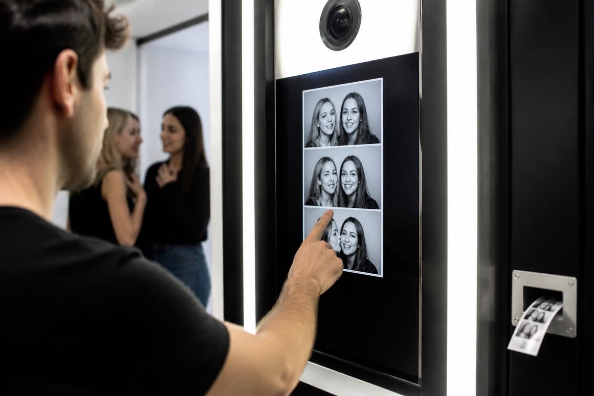 Photo booth technology and features