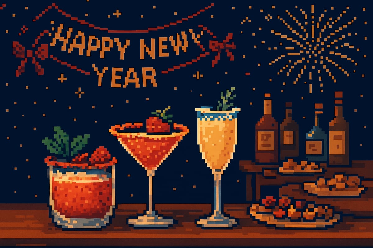 Consigli per Presentare e Personalizzare i Cocktail di Capodanno
