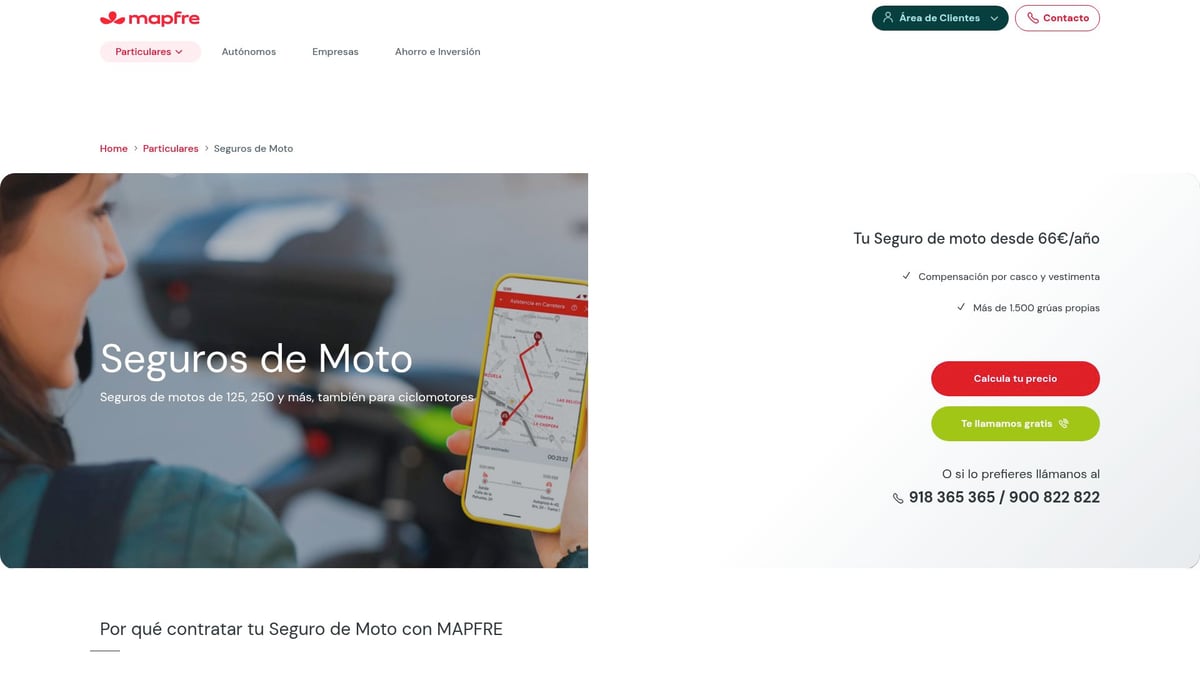 7 Mejores Comparativa Seguros De Moto Para Elegir En 2026 - Mapfre Seguros de Moto