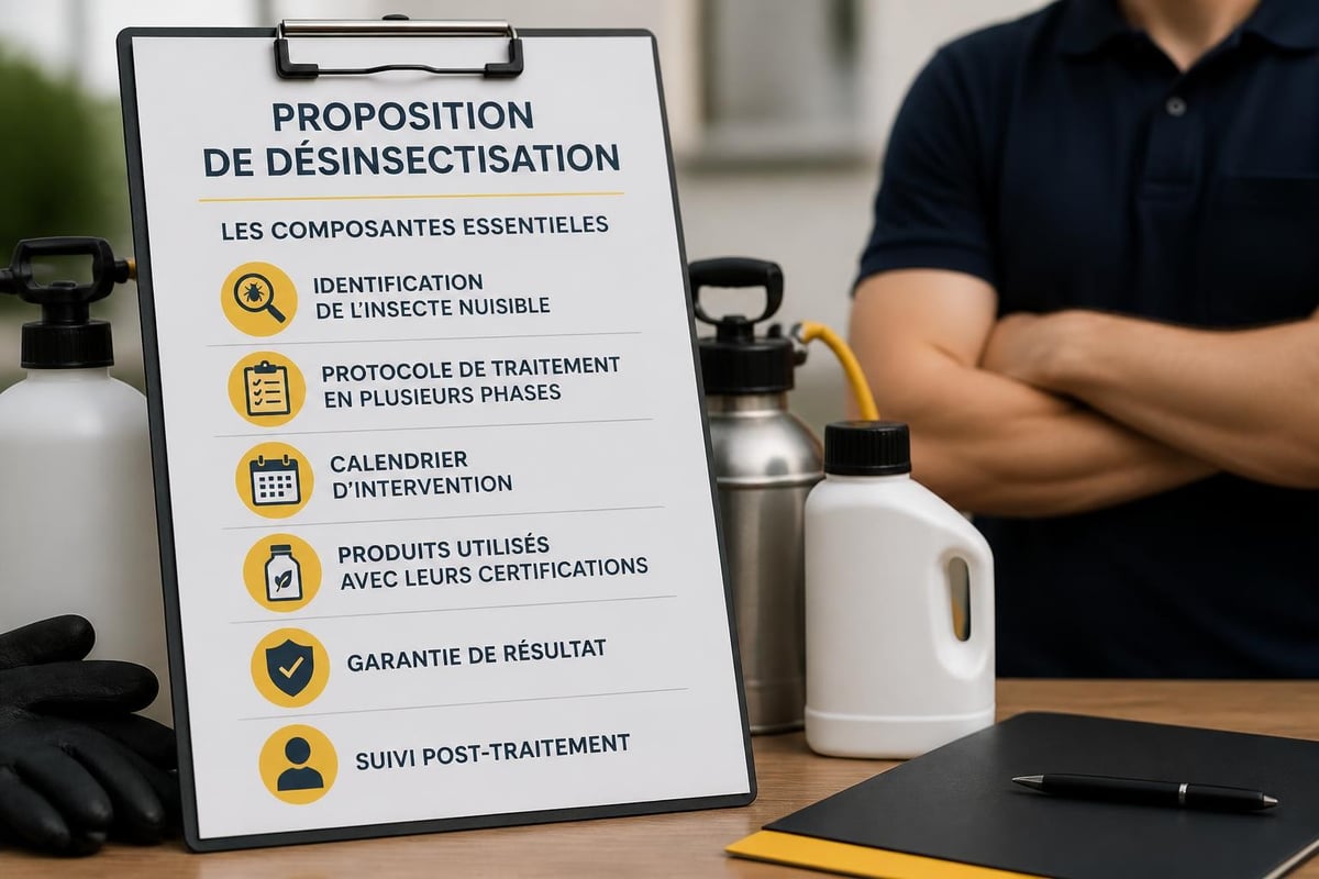 Éléments d'un devis professionnel