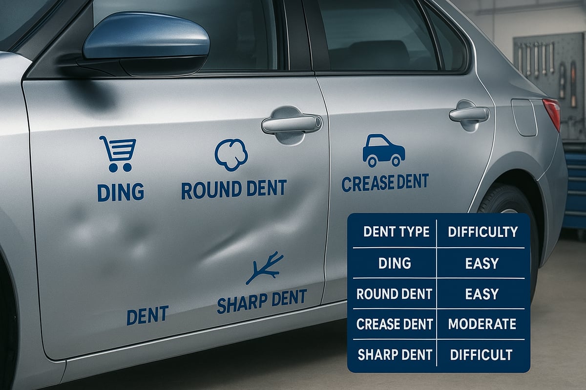 Understanding Car Dents: Types, Causes, and Risks
