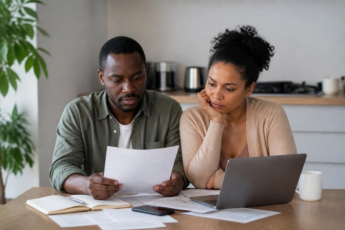 Household financial health indicators
