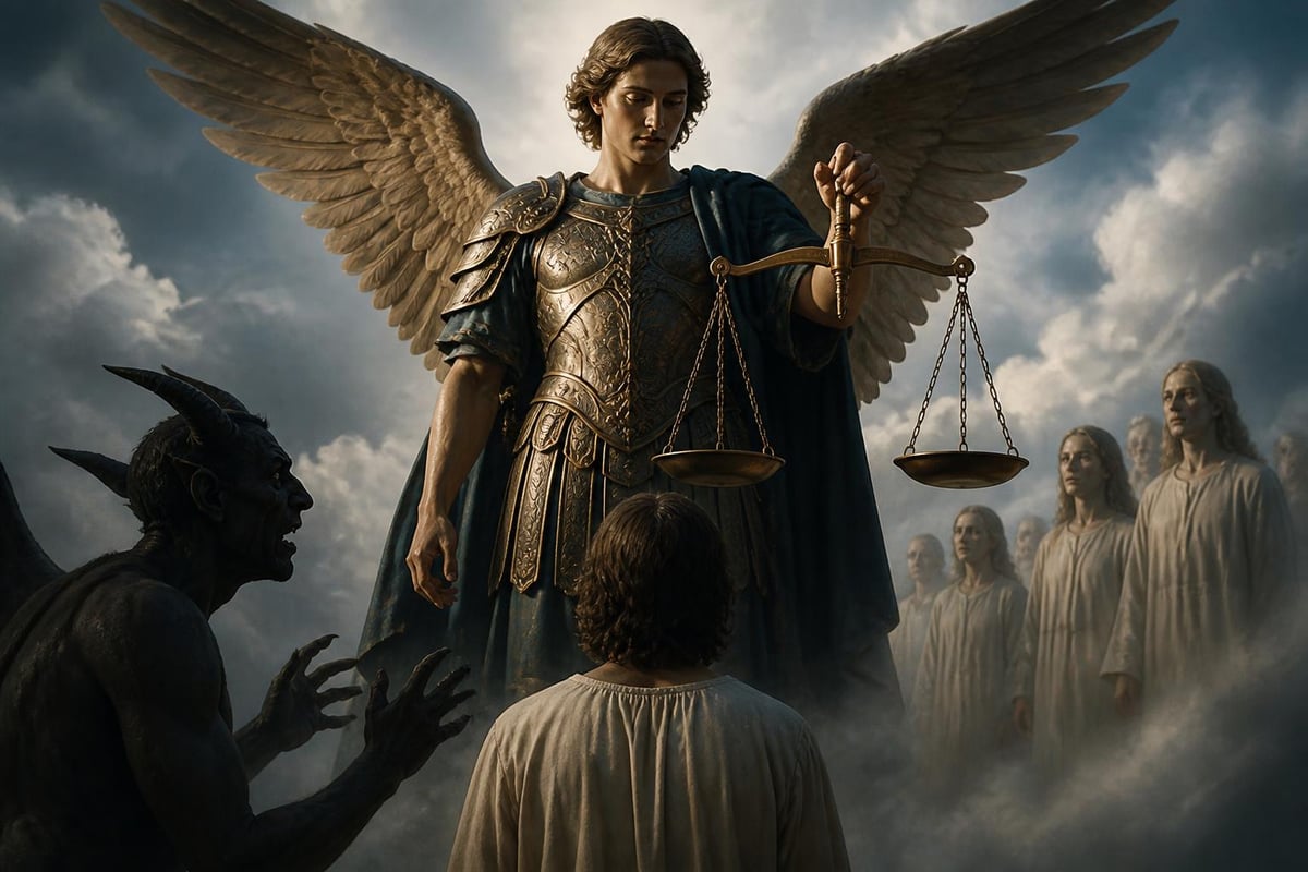 St Michael's role at death