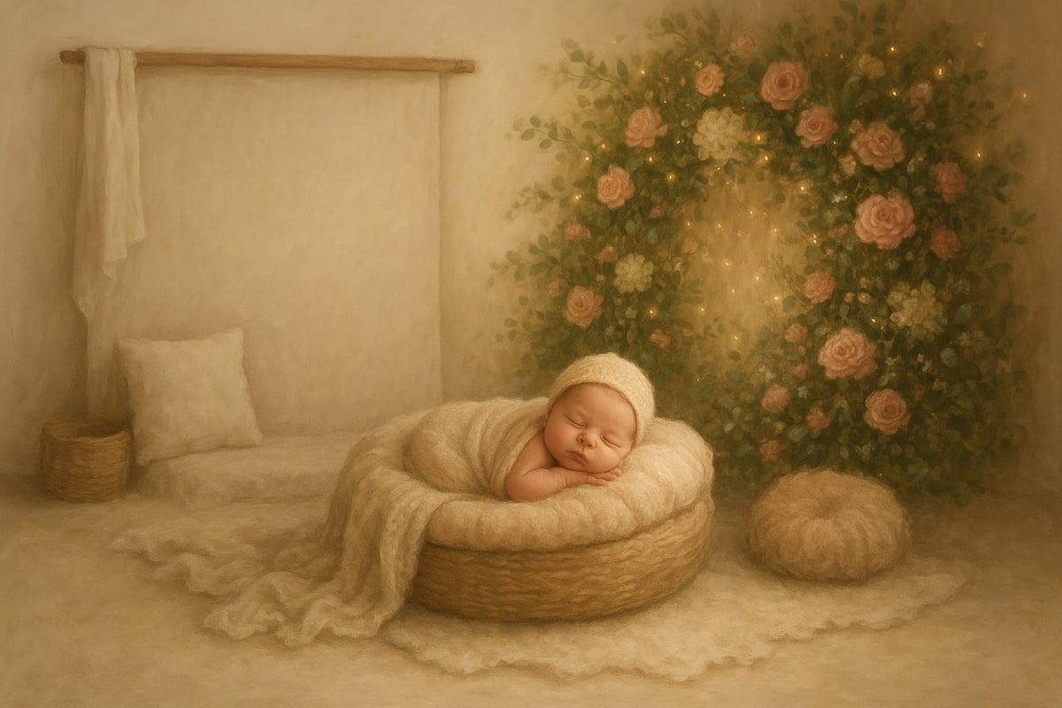 Why Backgrounds Matter in Newborn Photography