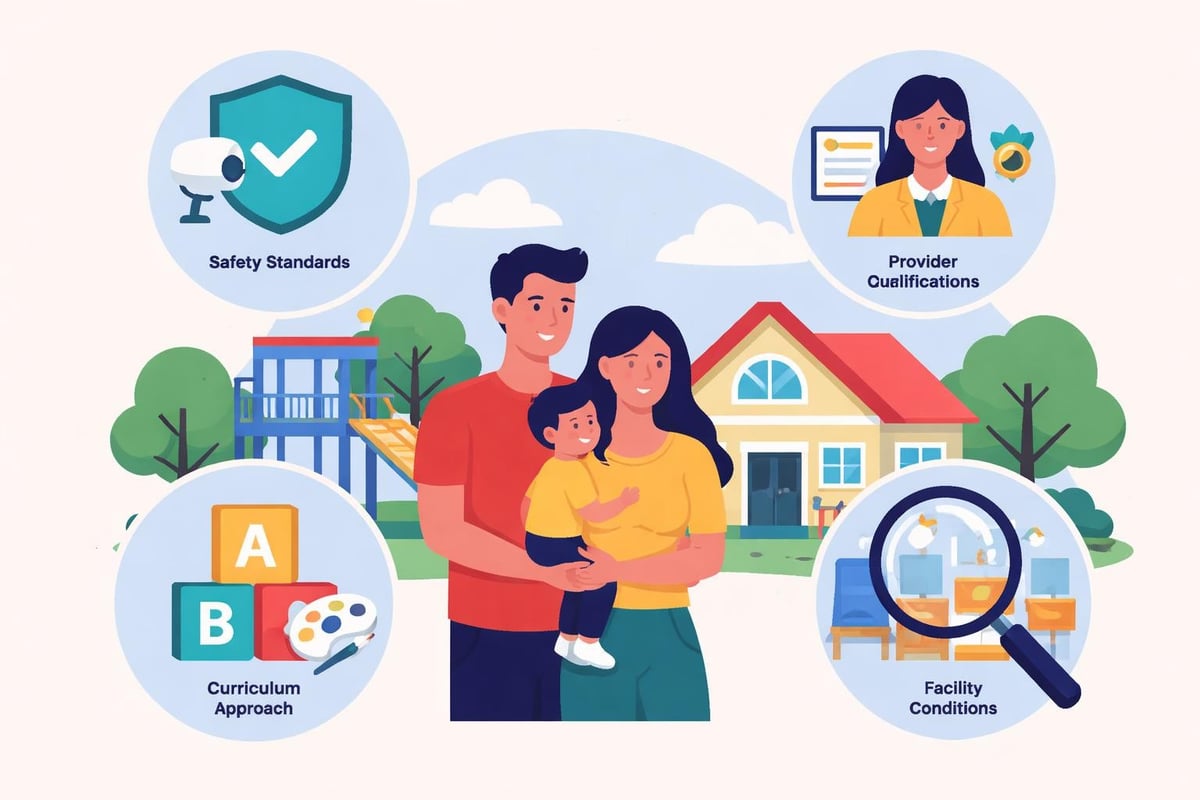 Quality childcare evaluation checklist