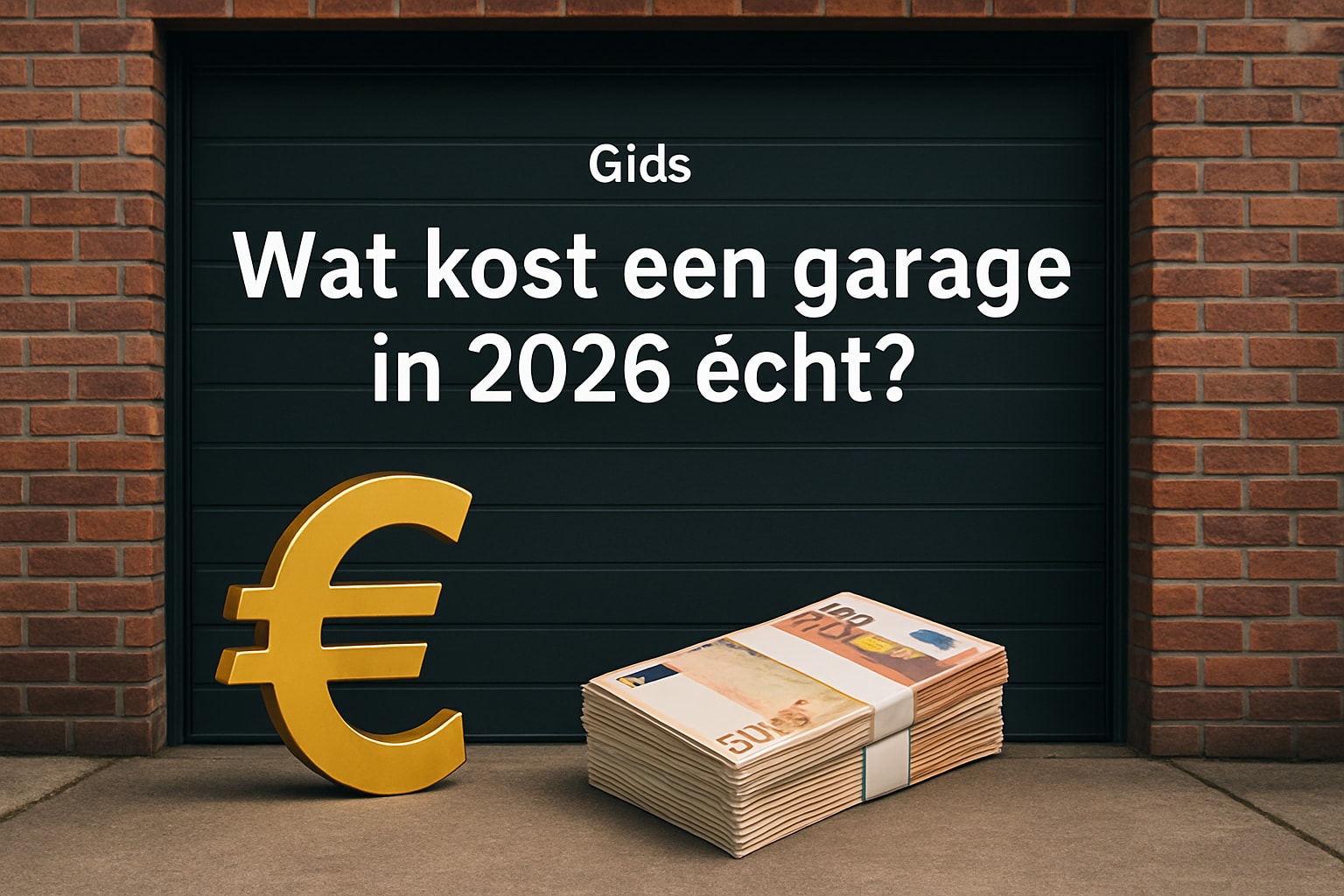 Garage Prijs Gids 2026: Alles Wat Je Moet Weten