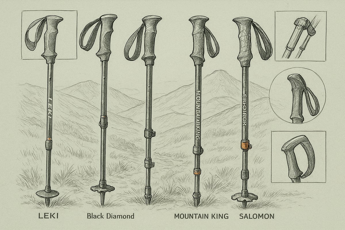 Top Running Trekking Pole Brands and Models for 2026