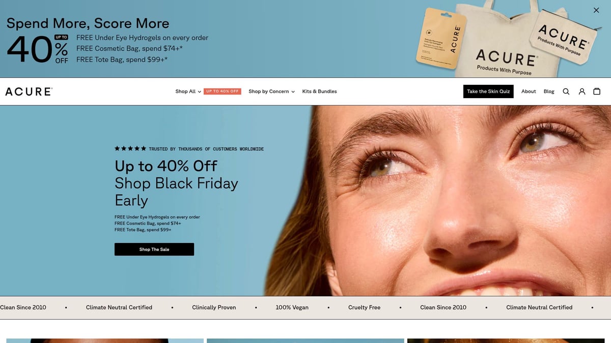 9 Essential Clean Skin Products to Try in 2025 - Acure Brightening Facial Scrub