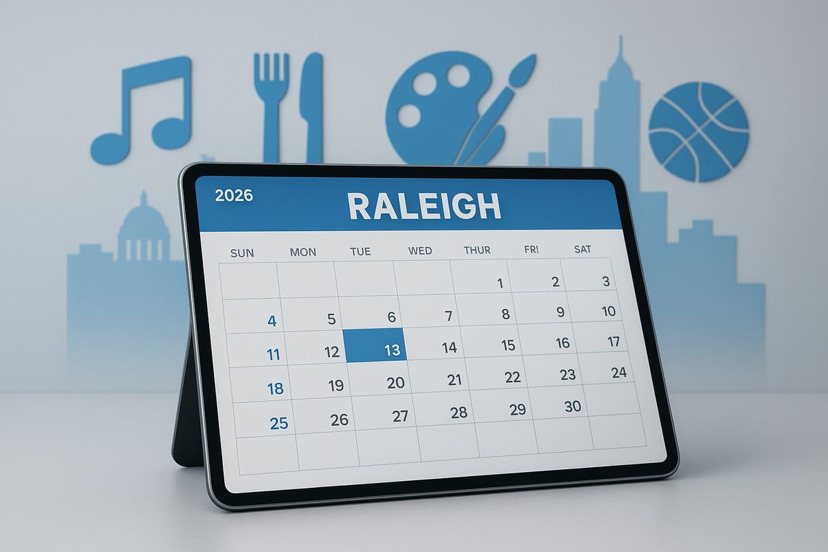 Planning Your 2026 Raleigh Event Calendar
