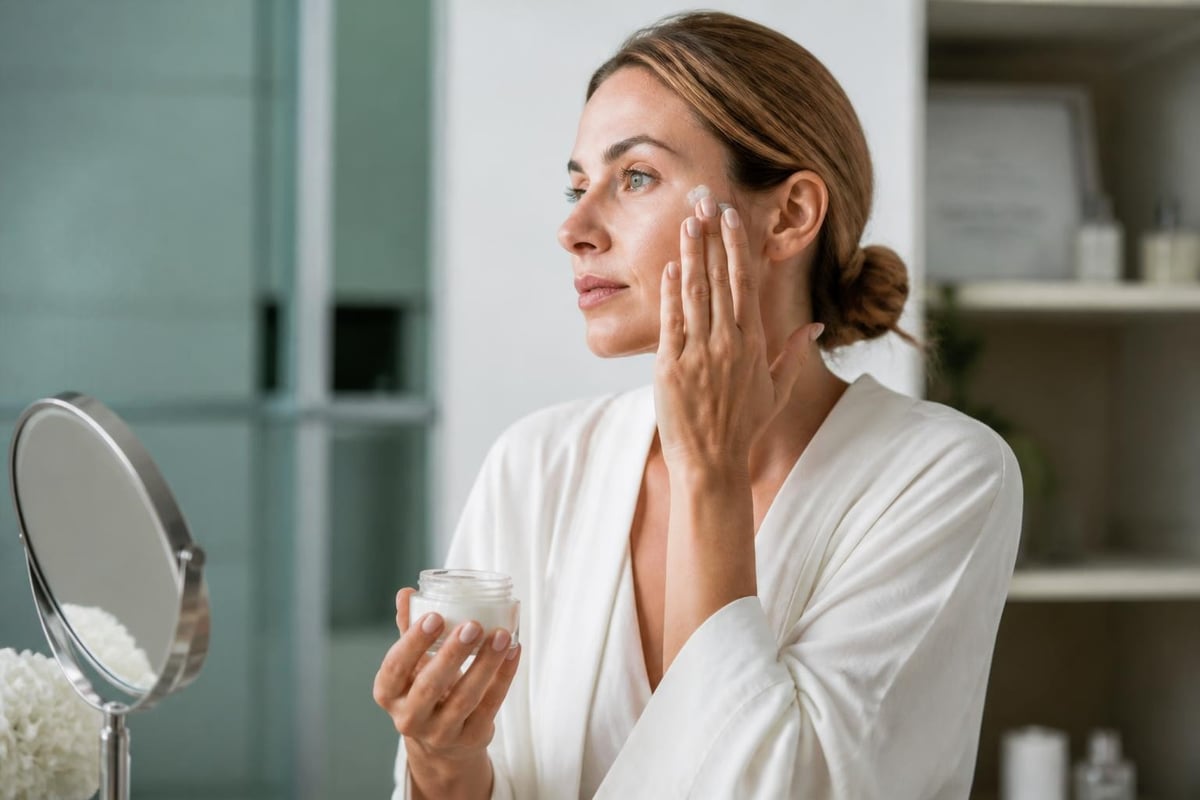 Facial treatment preparation timeline