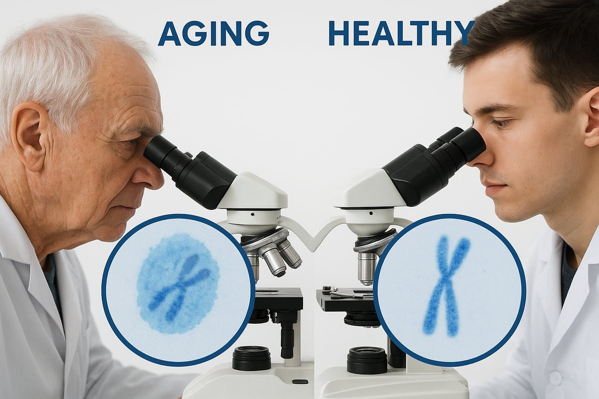 テロメア短縮と老化：生物学的年齢の本質