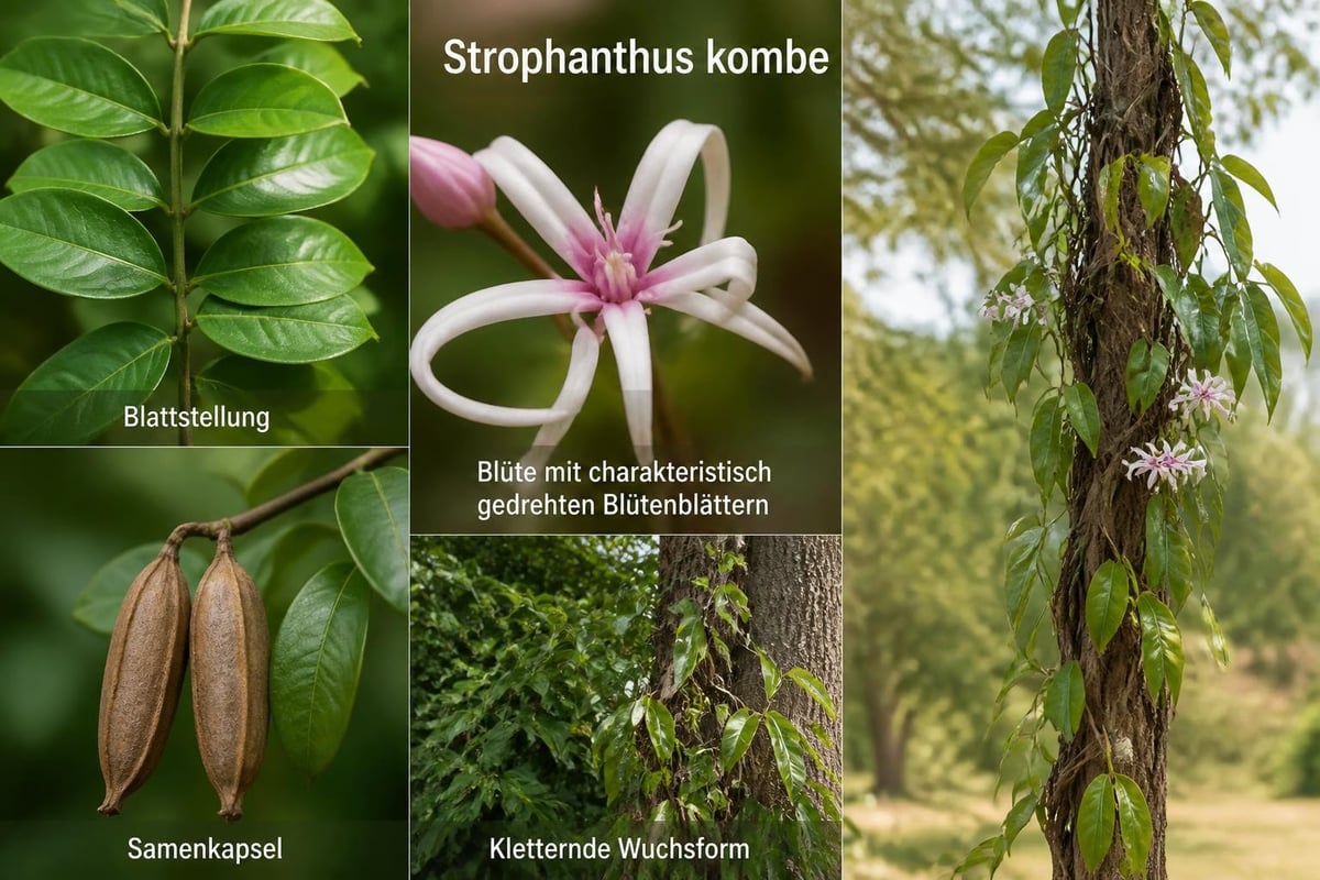 Strophanthus kombe morphology