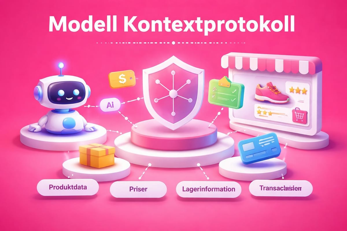 AI agent kommunikation med e-handelsplattformar