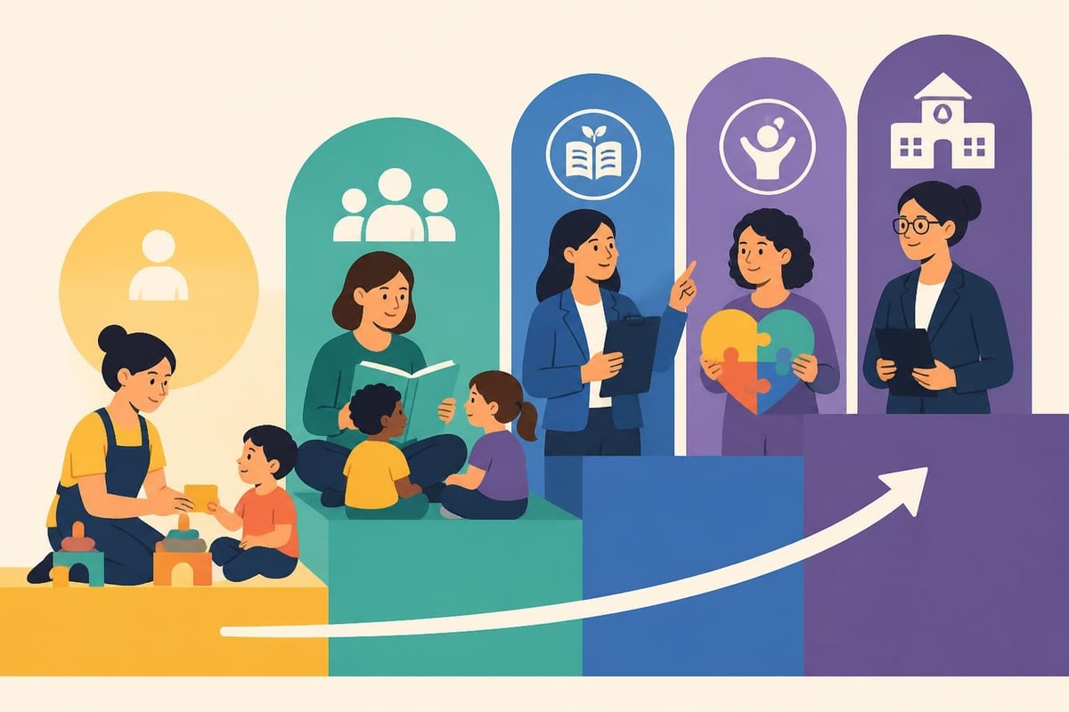 Daycare educator career paths