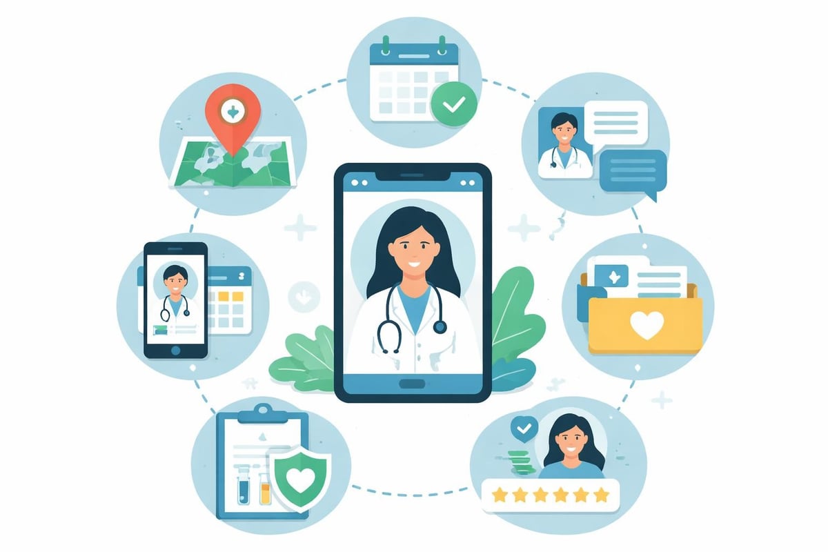 Funzionalità app mediche