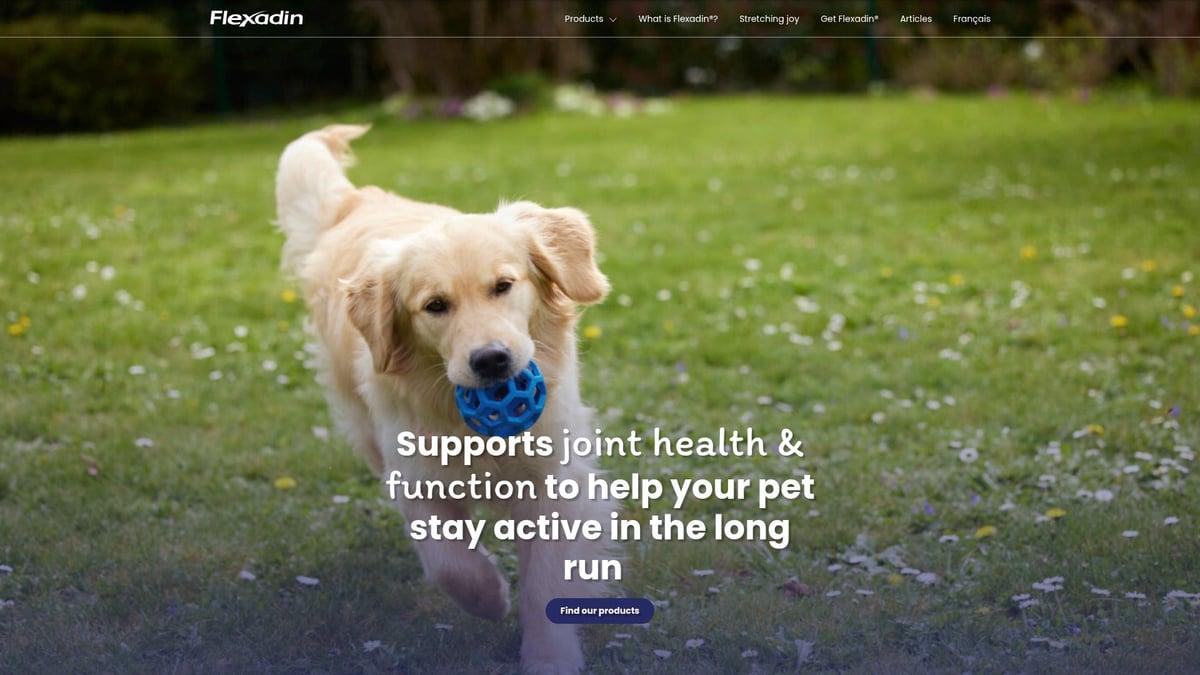 9 Essential Hip And Joint For Dogs Solutions In 2026 - Flexadin Advanced with UC-II