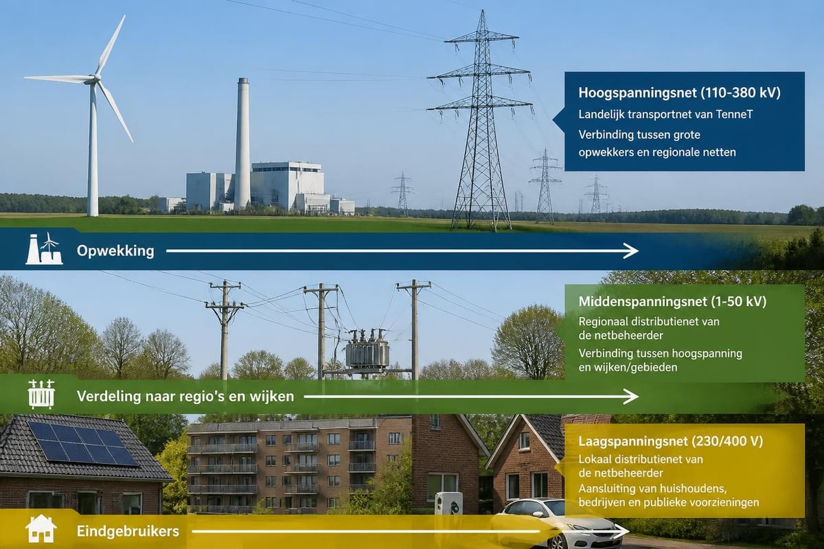 Nederlandse stroomnetstructuur